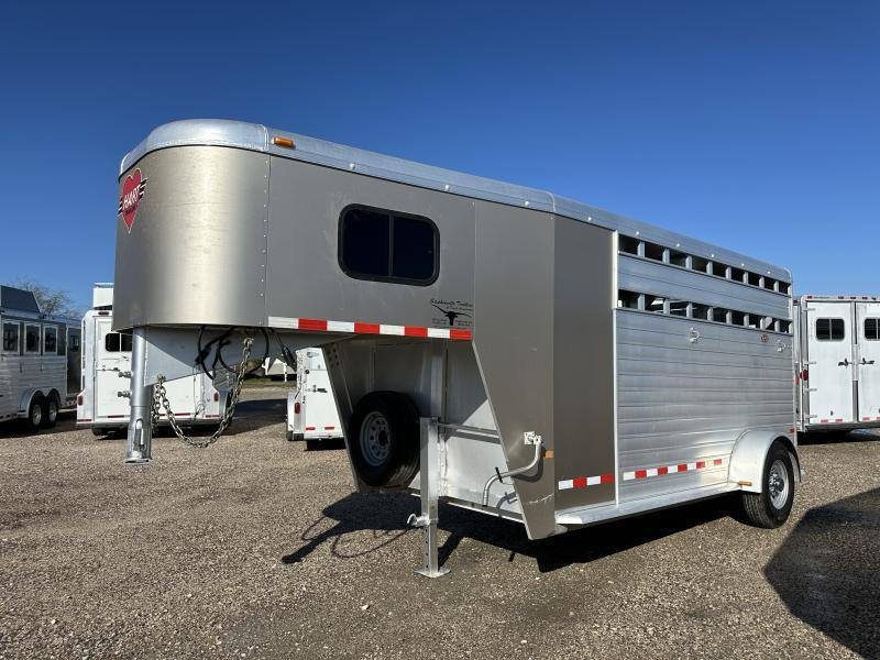 Pre-Owned 2012 Hart Trailers Short-Go Single Axle Stock / Stock Combo Trailer
