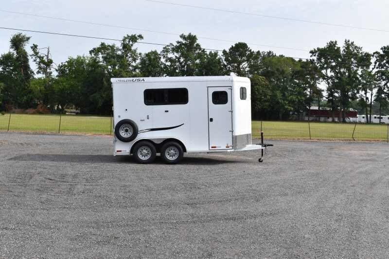 Pre-Owned 2019 Trailers USA 2HSLBPDLX 2 Horse Trailer