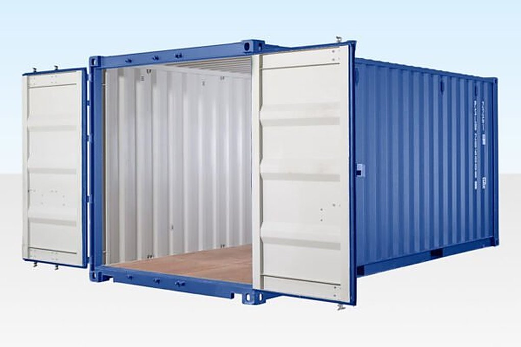 20Ft Shipping Container (One Trip) โ Blue