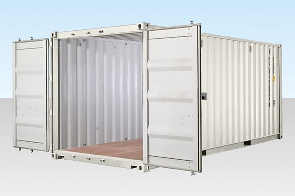 20Ft Shipping Container (One Trip) โ White