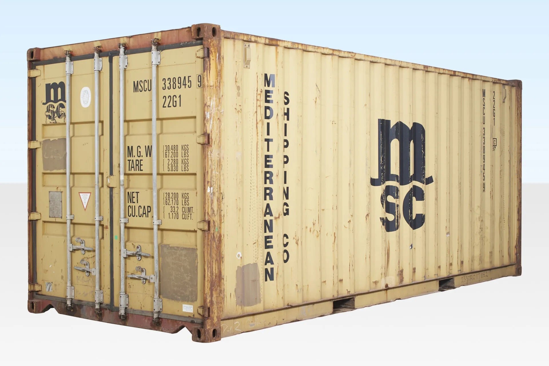 20Ft X 8Ft Used Cargo-Worthy Shipping Container