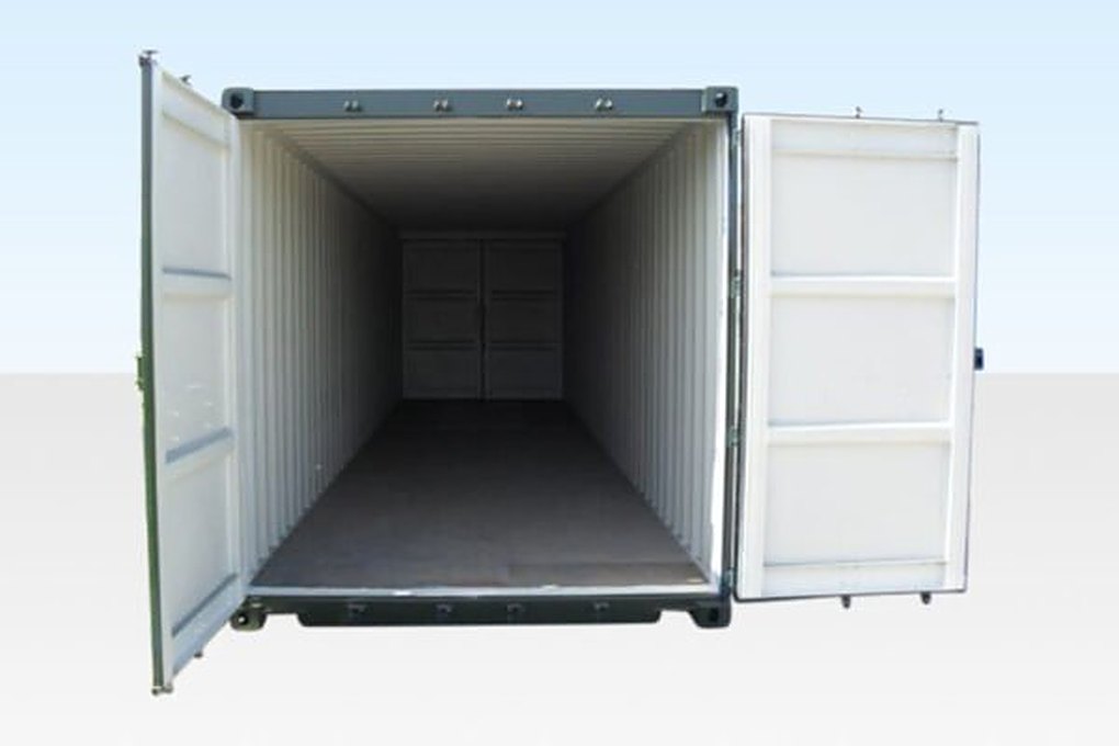 30Ft X 8Ft Shipping Container One Trip โ Cut Down