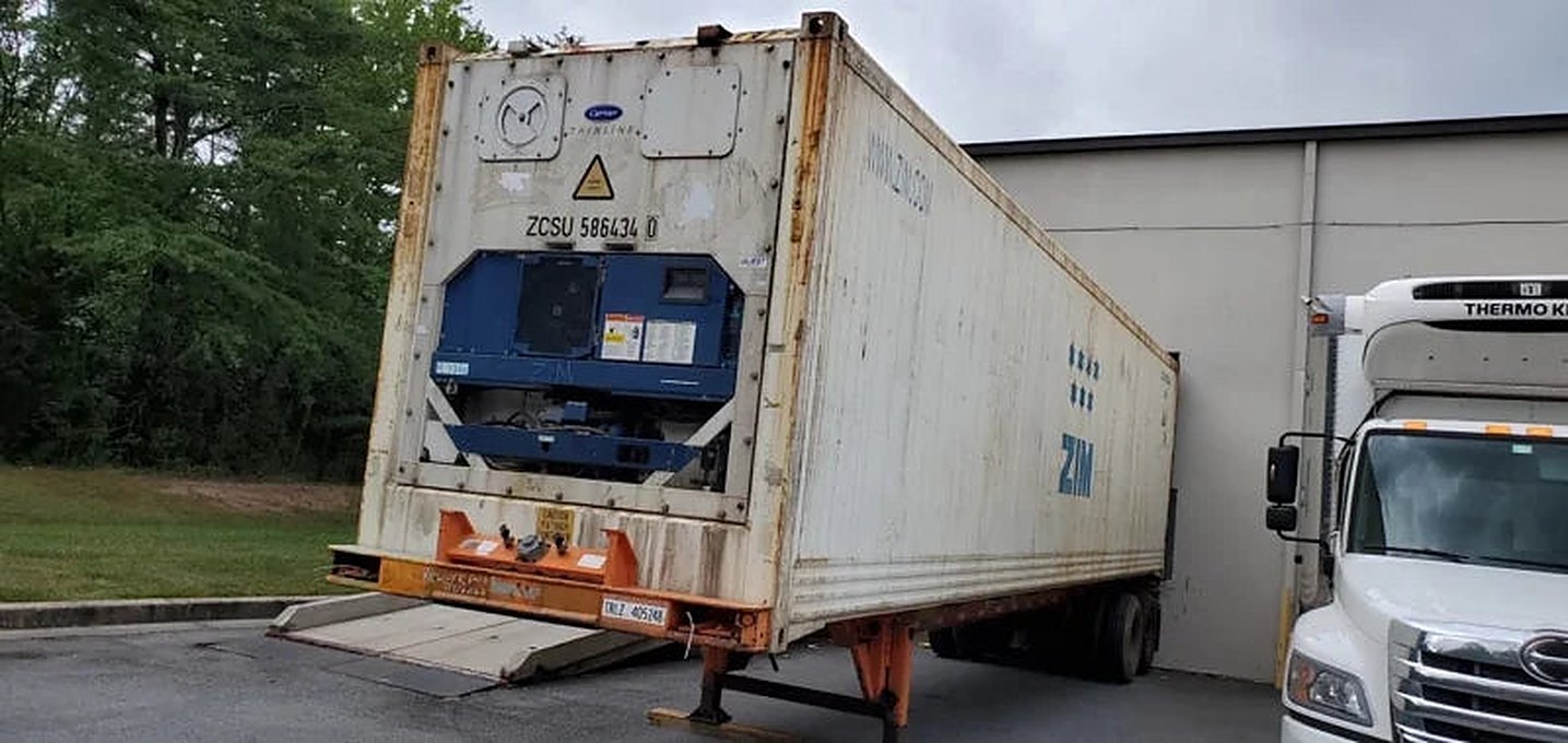 40ft HC Reefer Container–Wind &amp; Water Tight, Non-Working For Sale