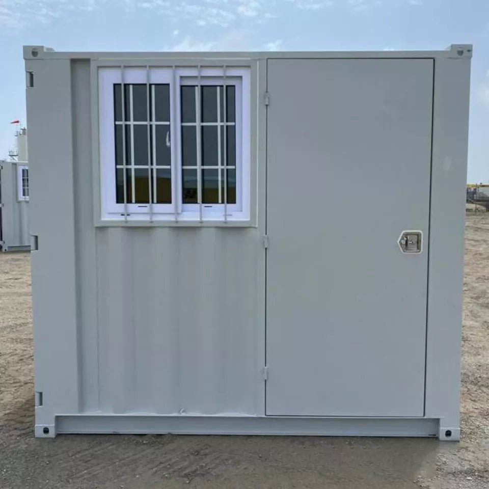 8ft Cubic Shipping Container w/Door+Window 8โLx6.7โWx7.4โH