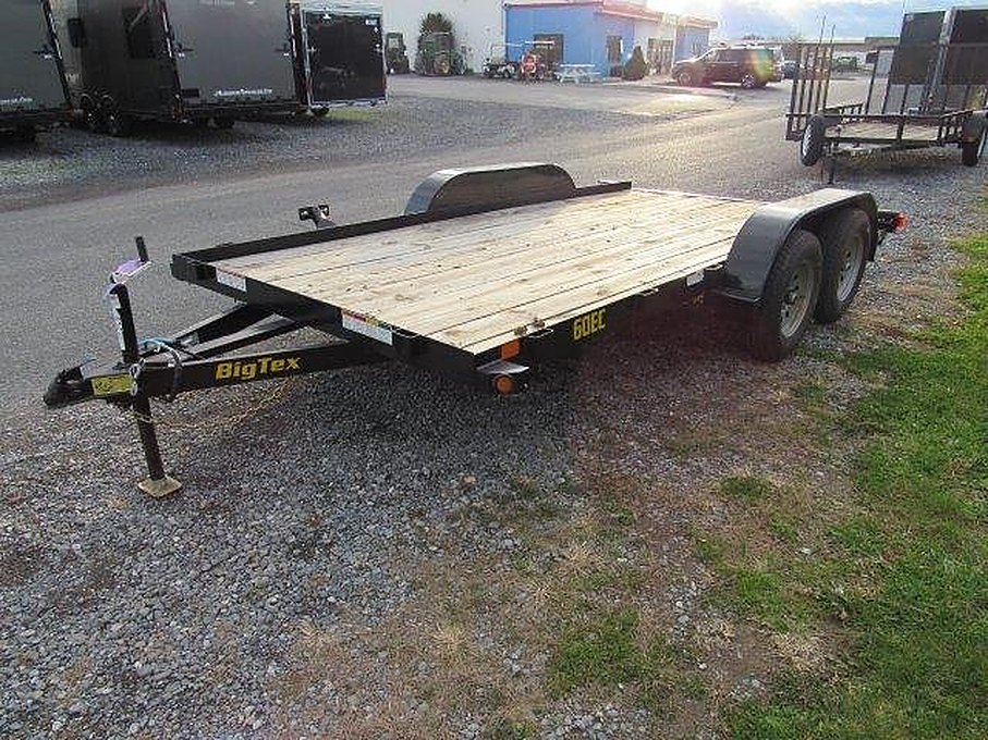 Big Tex 7 x 14 Economy Tandem Axle Car Hauler – Slide Out Ramps