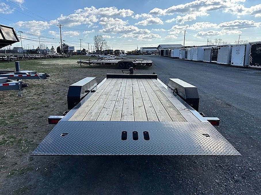 CAM Superline 7 x 18 Gravity Tilt Equipment Trailer – 8K Axles