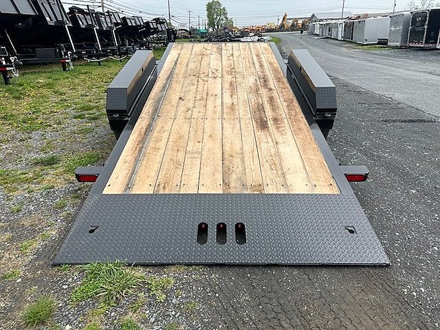 CAM Superline 7 x 21 Heavy Duty Split-Tilt Trailer – Extra Wide Deck