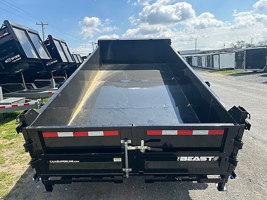 CAM Superline Beast 7 x 14 Dump Trailer – Hydraulic Jack