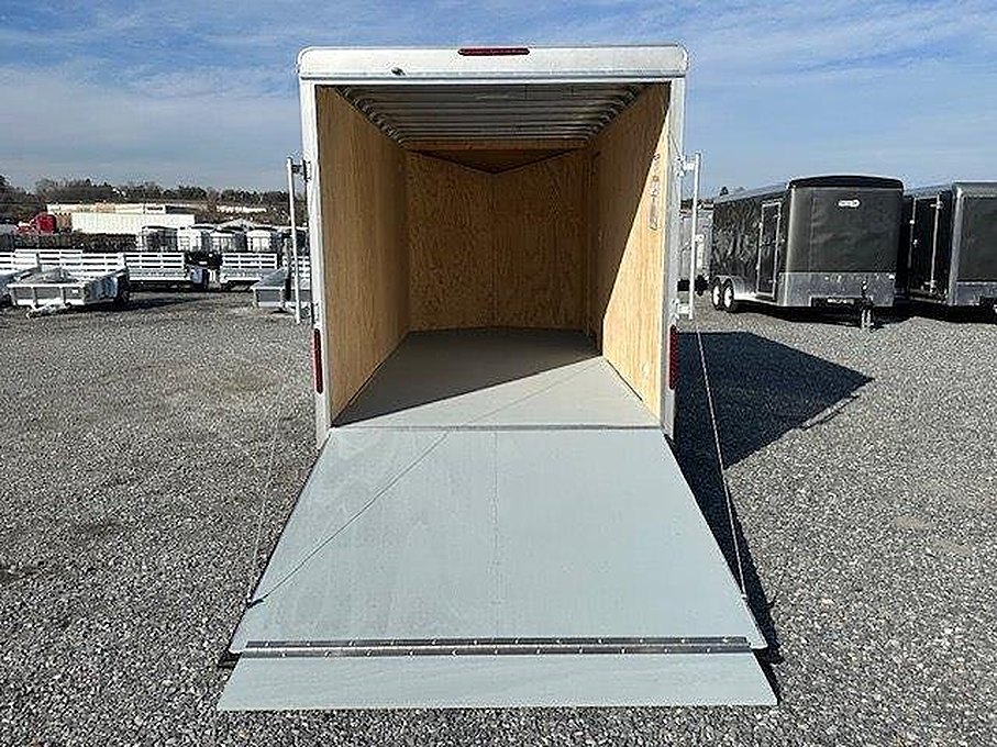 Car Mate 7 x 16 V-Nose Enclosed Cargo Trailer – Avalanche