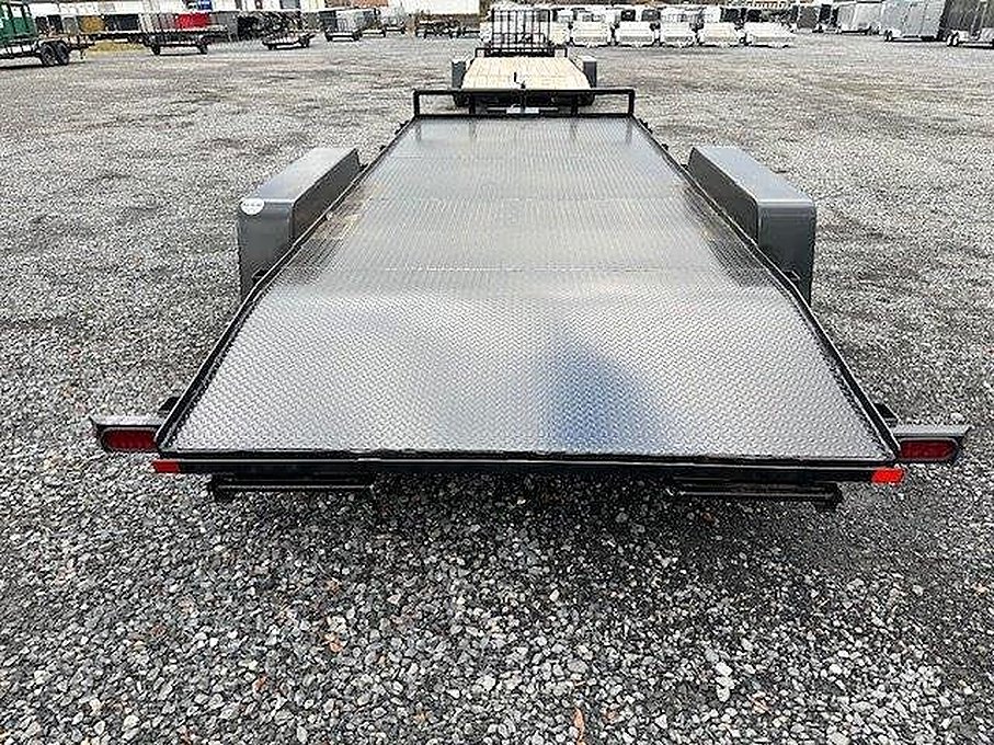 Car Mate 7 x 18 Open Car Trailer – Full Steel Deck