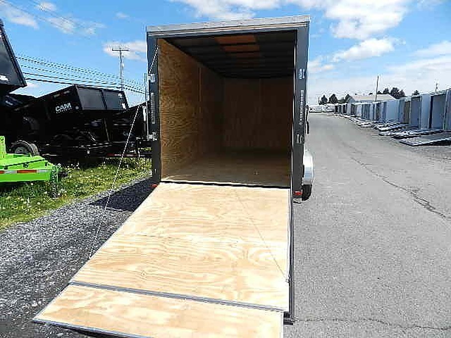 Covered Wagon 7’x16′ Enclosed Trailer — 12″ Added Height
