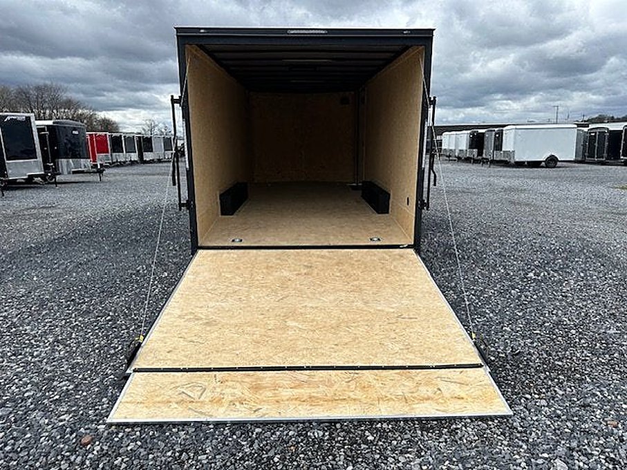 Covered Wagon 8.5 x 20 Enclosed Car Hauler – Blackout Package