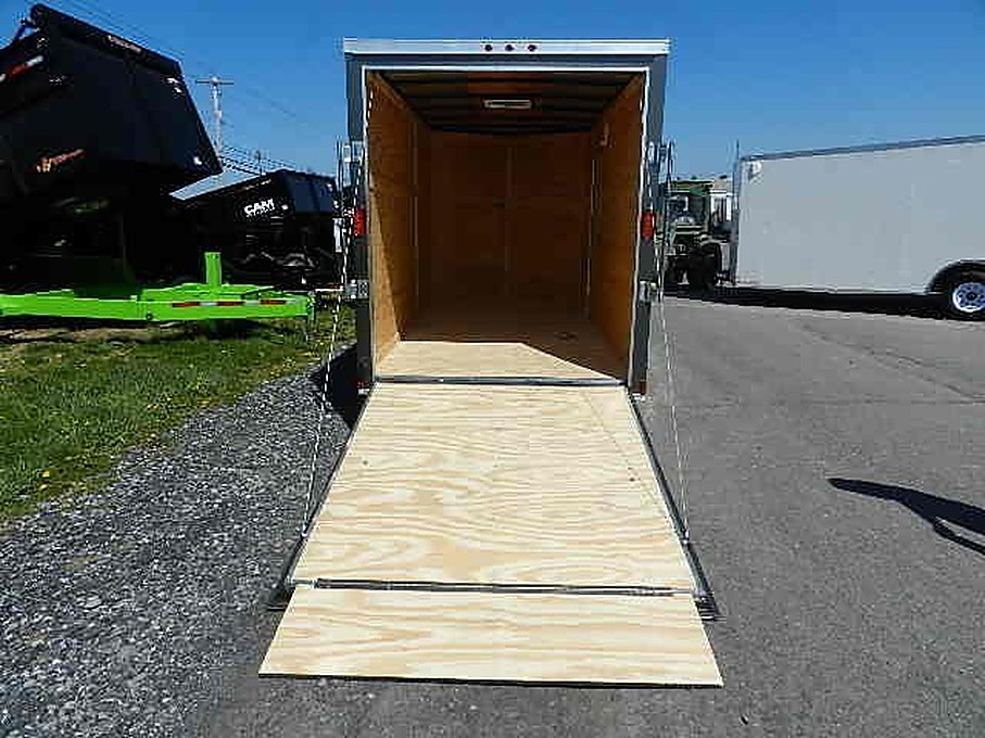 Diamond Cargo 6 x 12 Enclosed Trailer – Ramp Door
