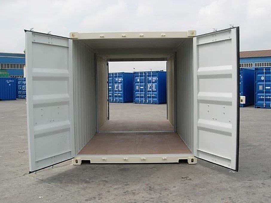 DuoCon One-tripper (10โฒ +10โฒ) Steel Shipping Containers