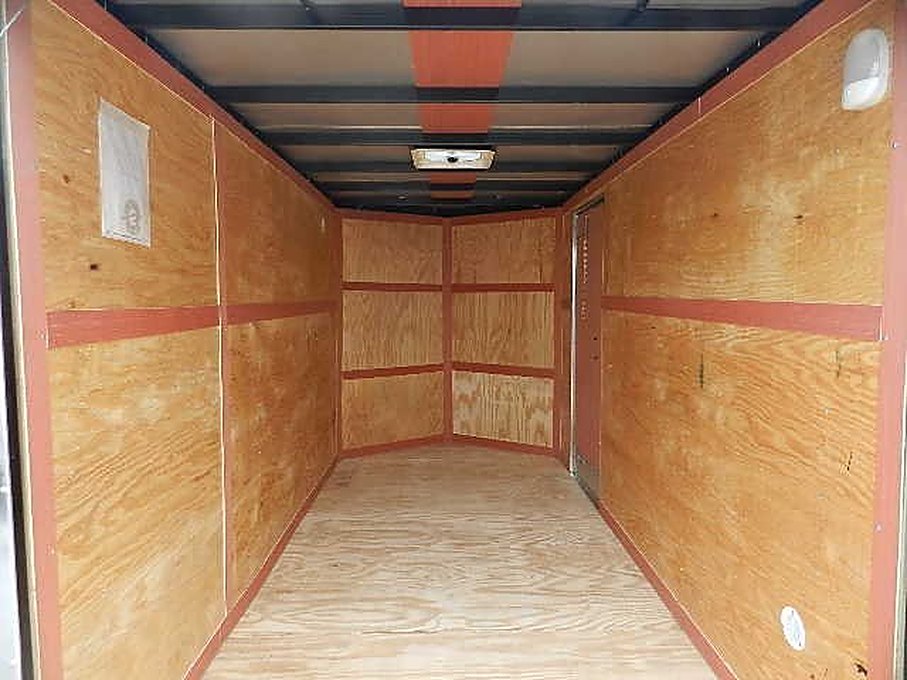 Homesteader 6 x 12 V-Nose Enclosed Trailer – 6″ Added Height