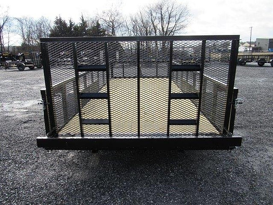 Premier 7 x 16 Landscape Utility Trailer – HD Ramp Gate