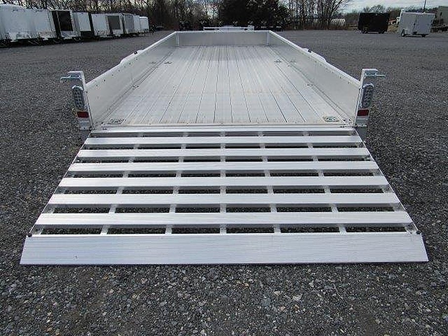 Sport Haven 7×18 Aluminum Landscape Trailer: Heavy Duty Ramp