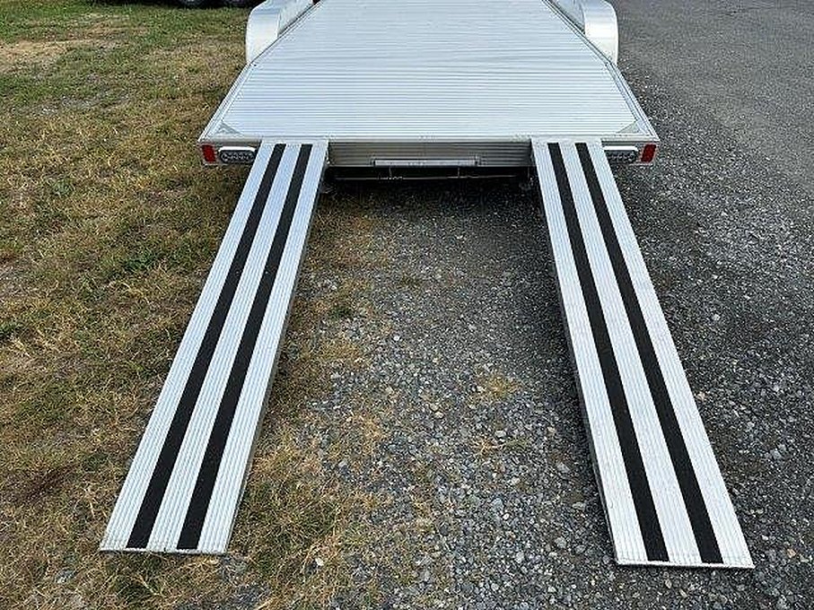 Sport Haven 7×20 Premium Aluminum Car Trailer – Torsion Axles